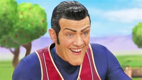 robbie lazy town|lazy town robbie rotten dead.